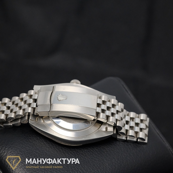 Datejust 41mm Black Dial Diamonds