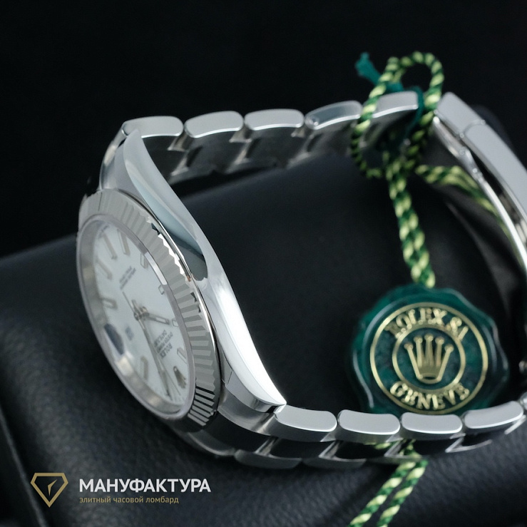 Datejust II 41mm White Dial 2021