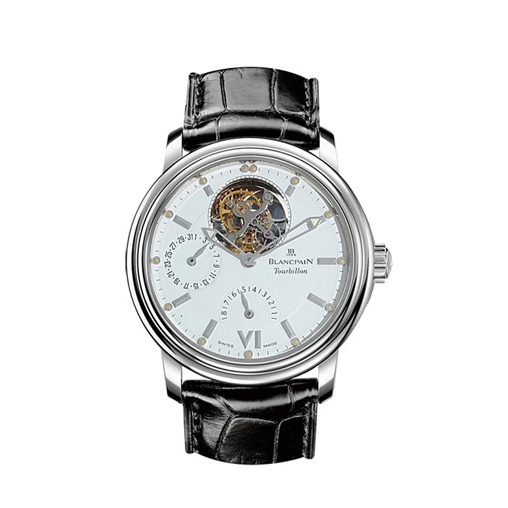 LÉMAN Tourbillon 18k White Gold 38 mm