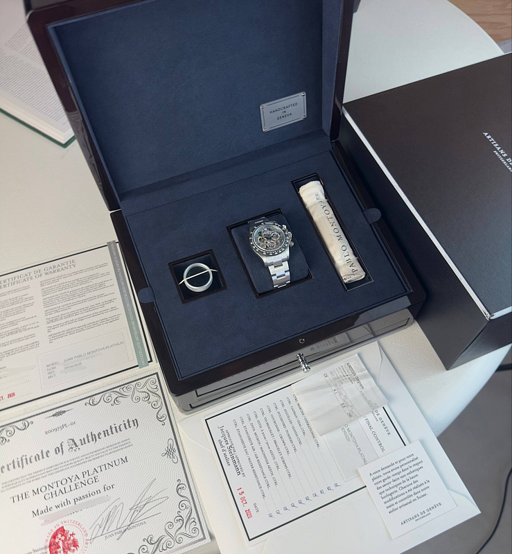 Artisans de Geneve La Montoya Rolex Daytona Platinum