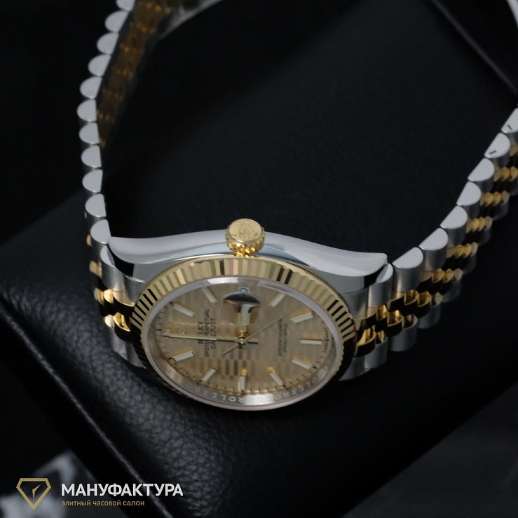 Datejust 36mm Steel & Yellow Gold Fluted Motif