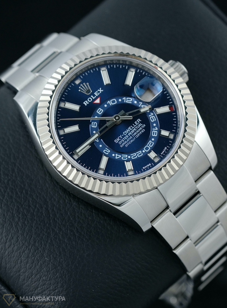 Sky-Dweller Steel Blue Dial