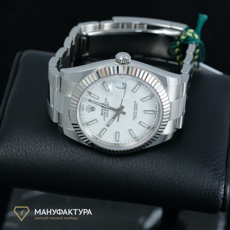 Datejust II 41mm White Dial 2021