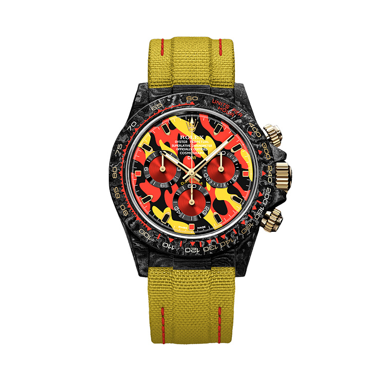 Rolex Daytona 41 Mm Military Yellow