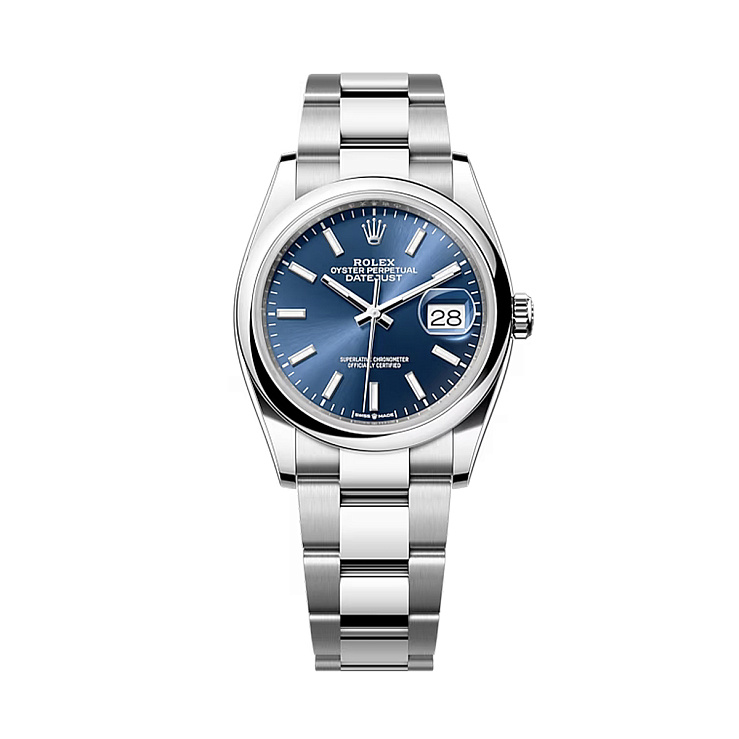 Oyster Perpetual  Datejust 36мм Blue Dial Oyster Bracelet