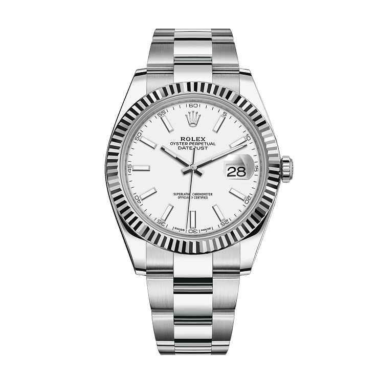 Datejust II 41mm White Dial 2021