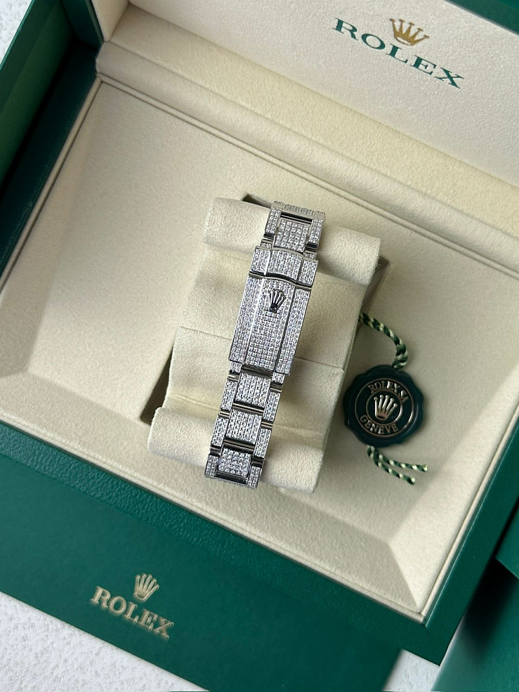 Datejust 41mm Custom Full Pave Iced Out Diamonds