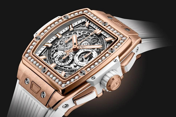 Spirit of Big Bang King Gold White Diamonds