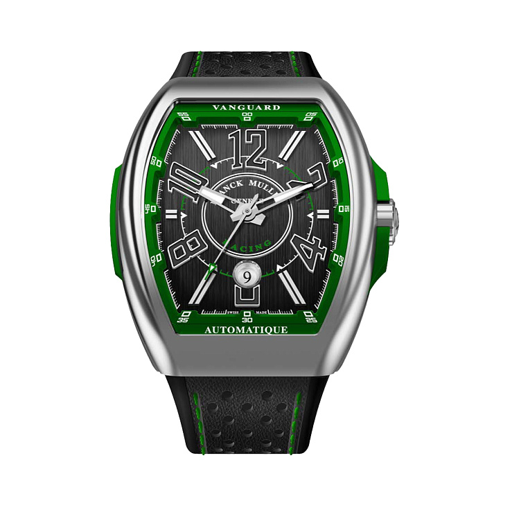 Vanguard Racing Green Steel 45mm