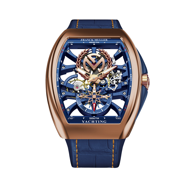 Vanguard Yachting Skeleton Rose gold 45mm