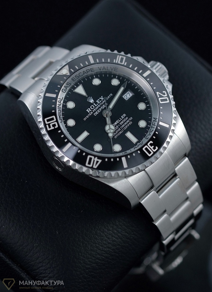 Sea-Dweller Deepsea Steel Black Dial
