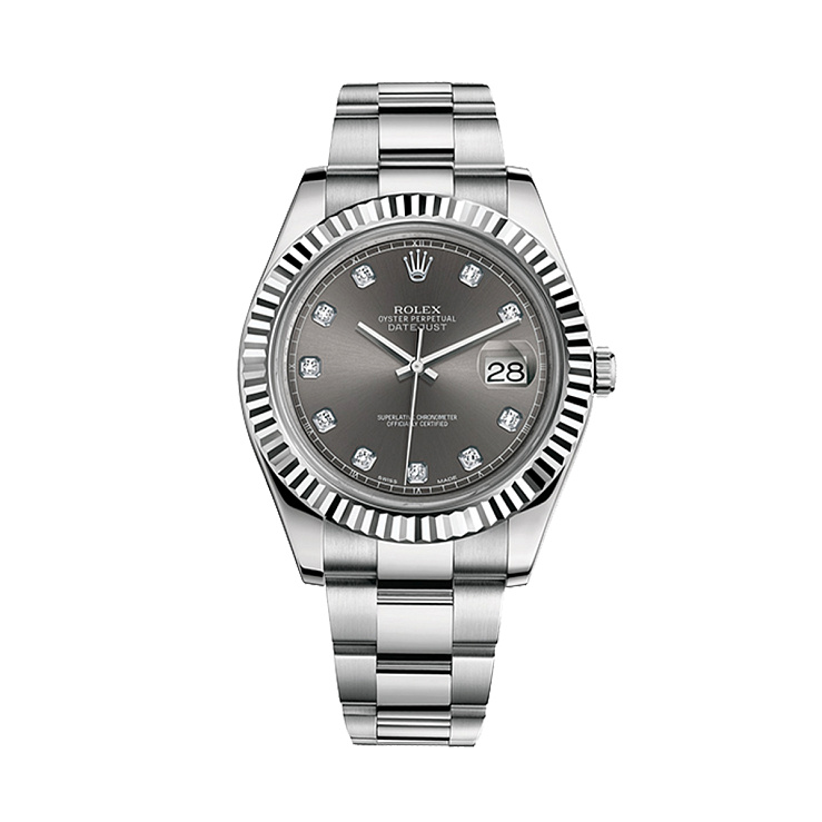 Datejust II 41mm Diamonds