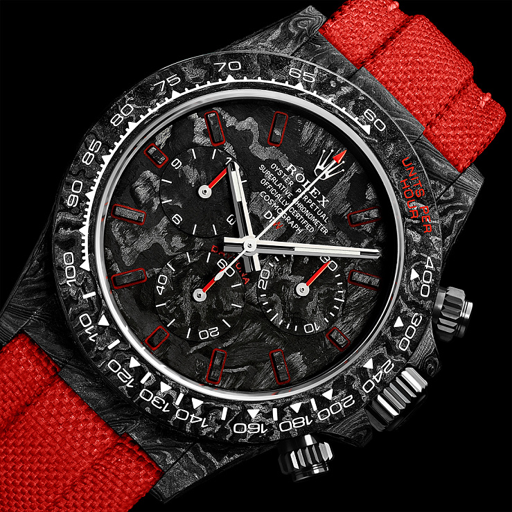 Rolex Daytona 40 Mm All Carbon Red Edition