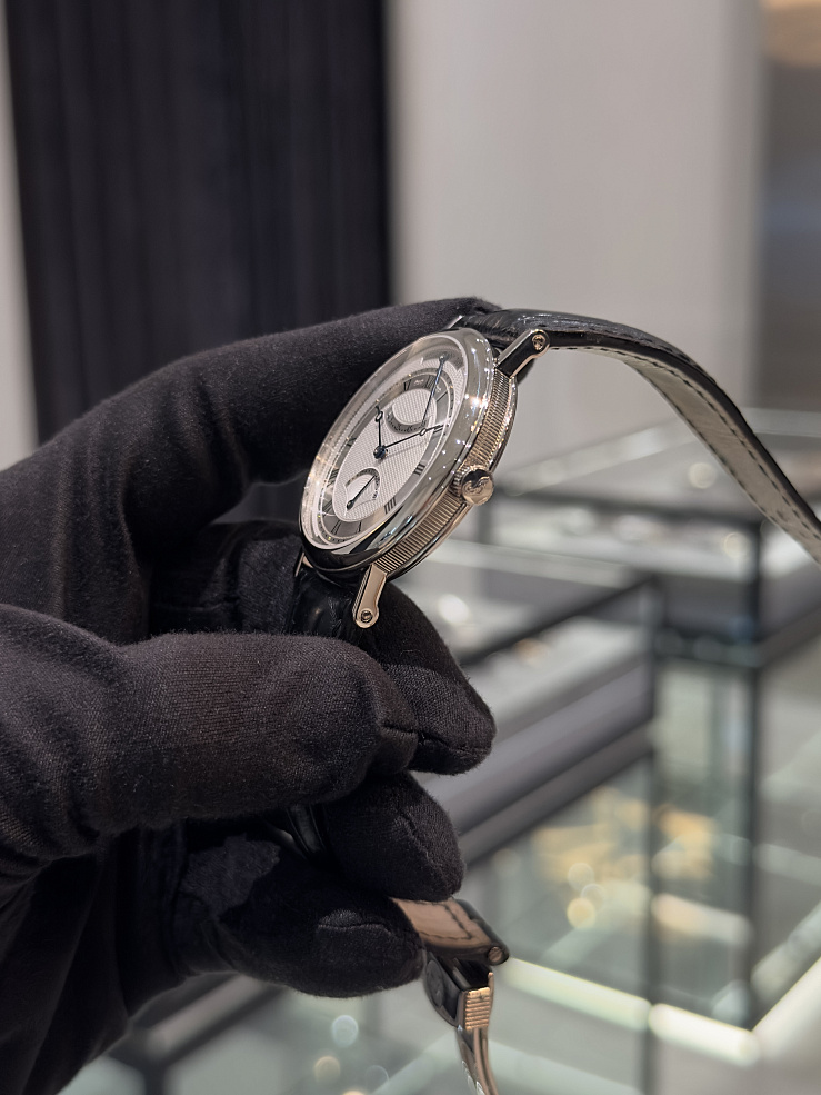 Classique Retrograde Seconds White Gold 39mm