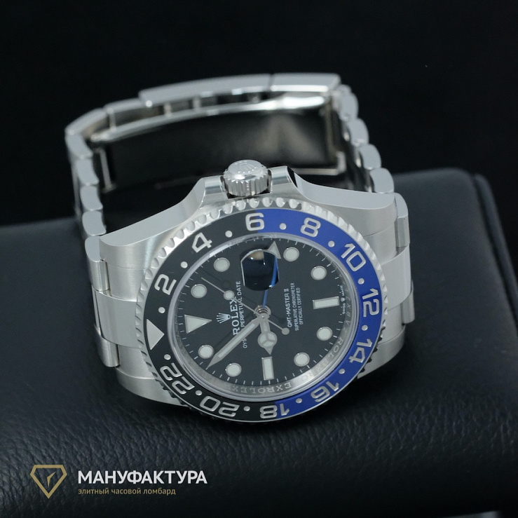 GMT-MASTER II Batman Oyster Bracelet