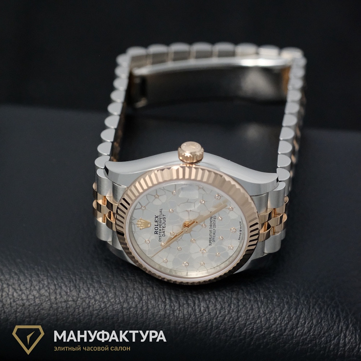 Datejust 31mm Steel and Everose Gold