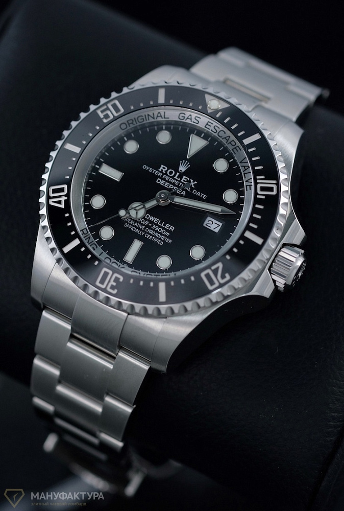 Sea-Dweller Deepsea Steel Black Dial