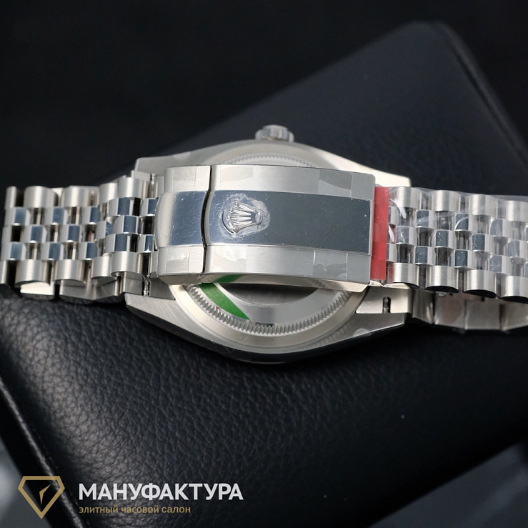 Datejust 36mm Steel & White Gold Blue Fluted Motif Dial