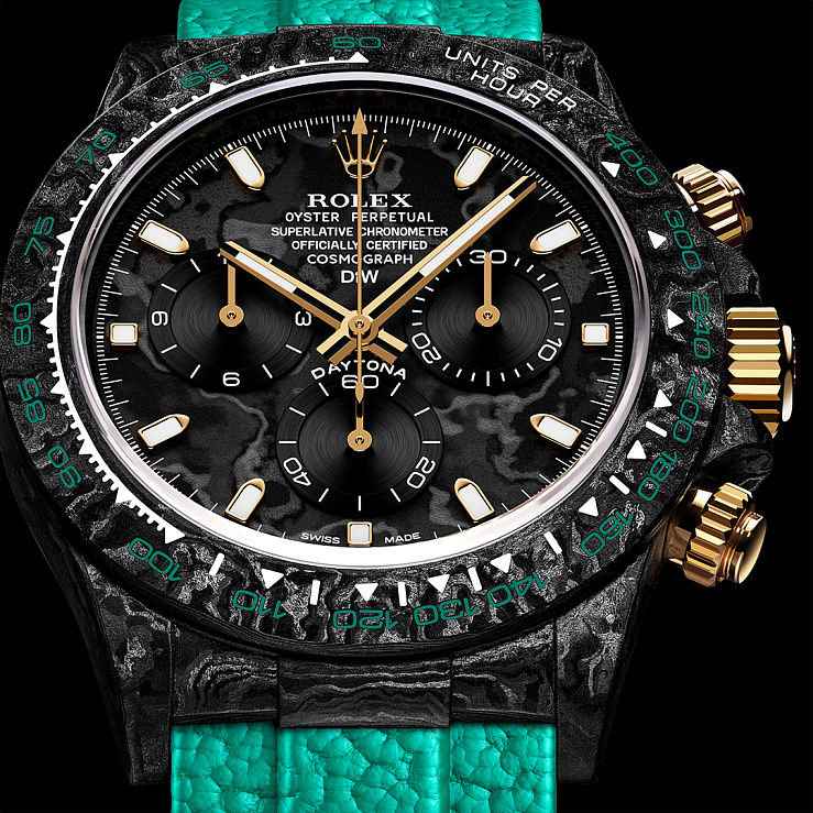 Rolex Daytona 40 Mm Emerald Carbon
