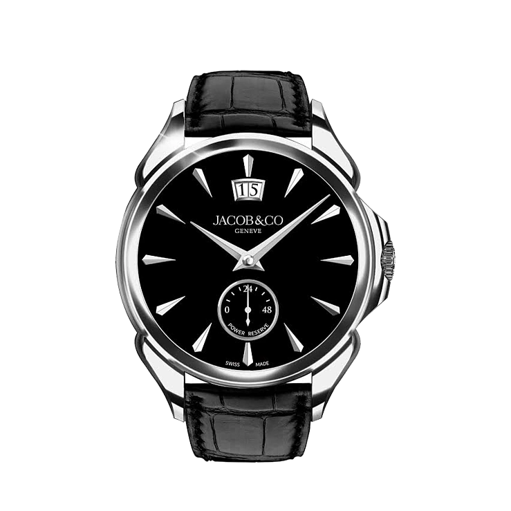 Palatial Classic Manual Big Date - Steel Onyx Black