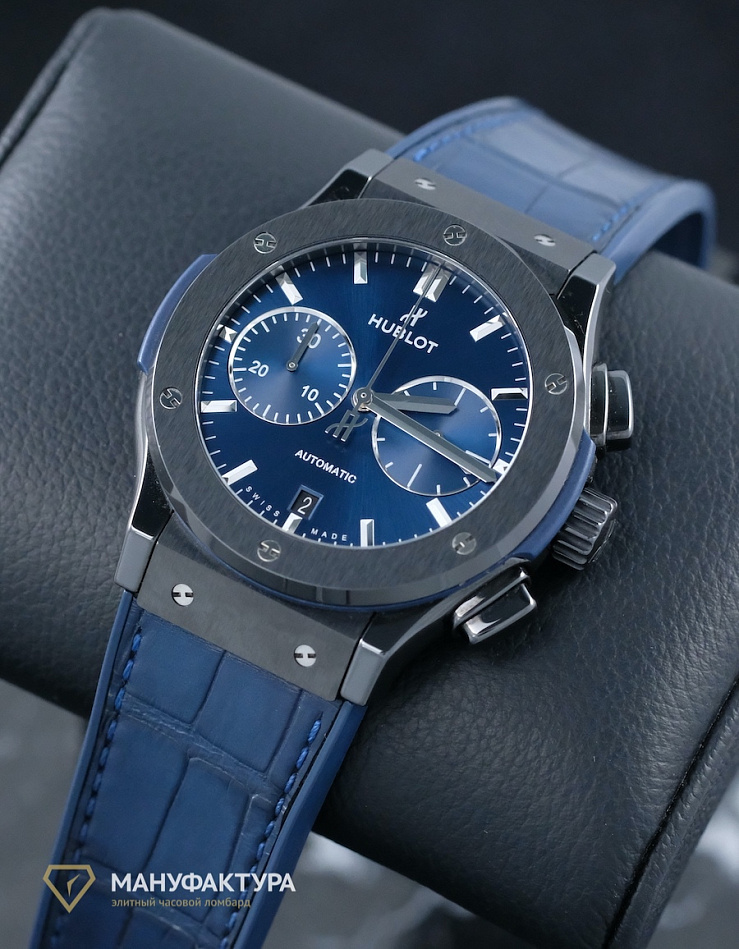 Classic Fusion Chronograph Ceramic Blue 45mm