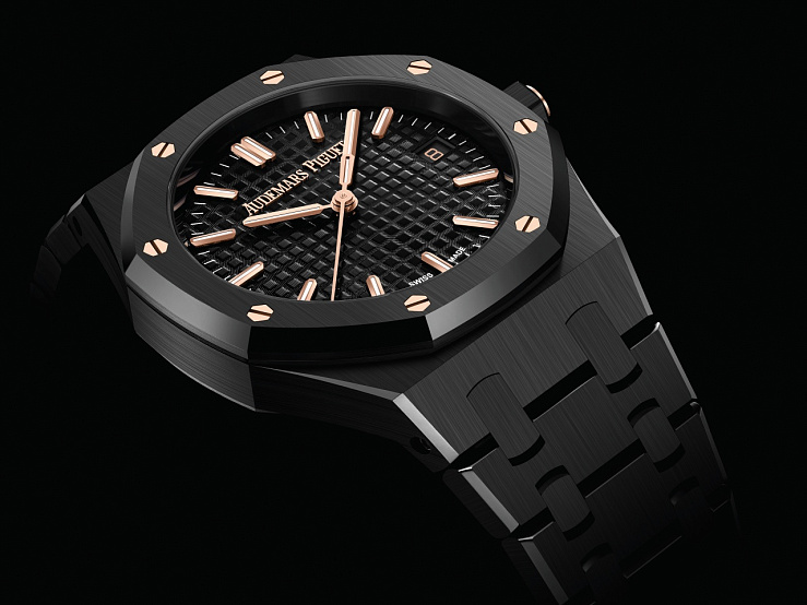 Royal 2023 Oak Black Ceramic 34mm Automatic