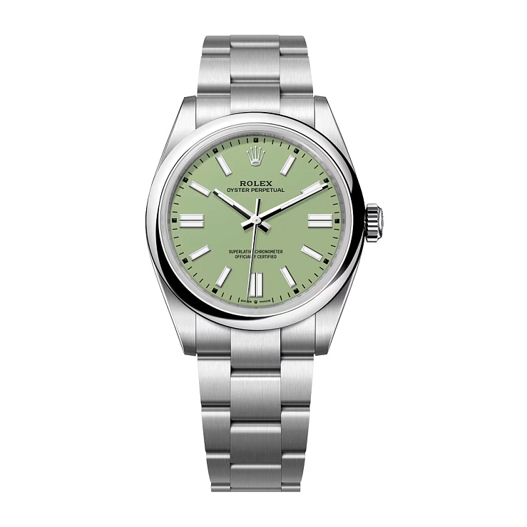 Oyster Perpetual New 41 mm Pistachio Green Dial
