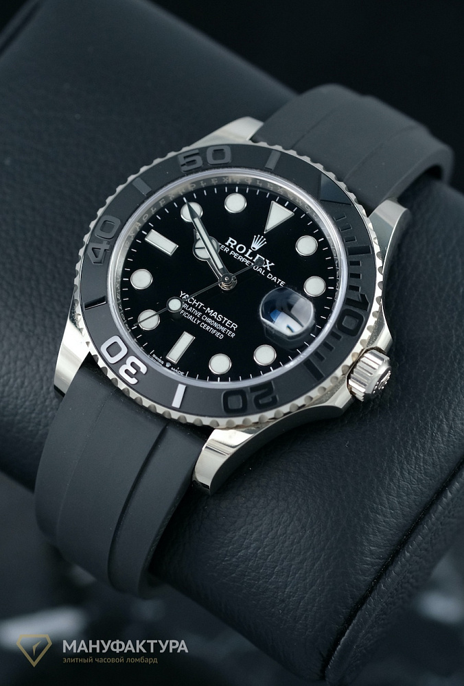 Oyster Perpetual Yacht-Master 42 mm 18K White Gold 