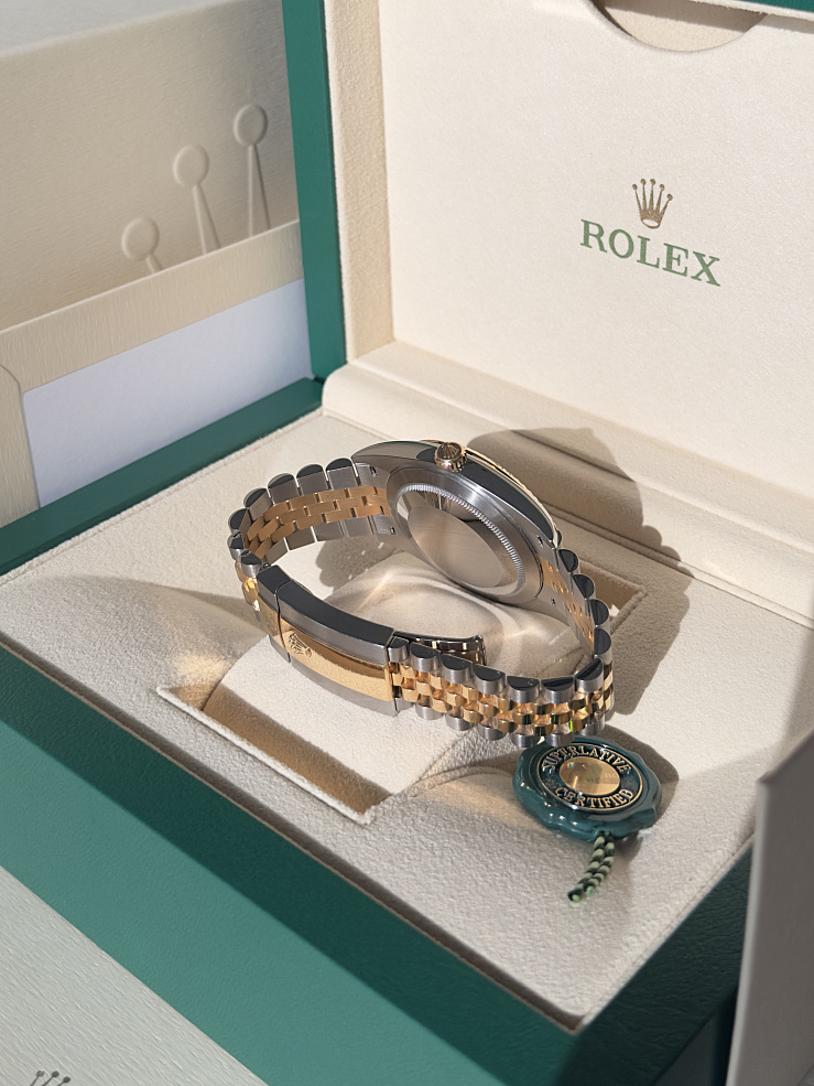 Datejust 41mm Steel & Yellow Gold Champagne dial Jubilee