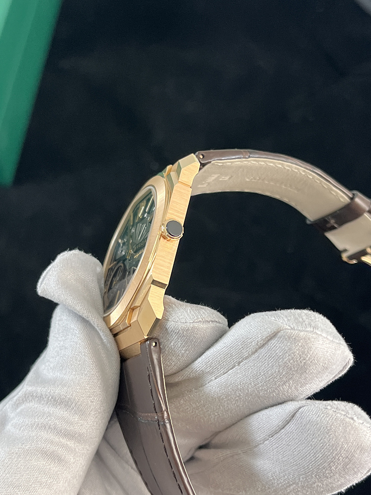 Octo Finissimo Skeleton 8 Days Mechanical Manufacture Ultra-thin Movement