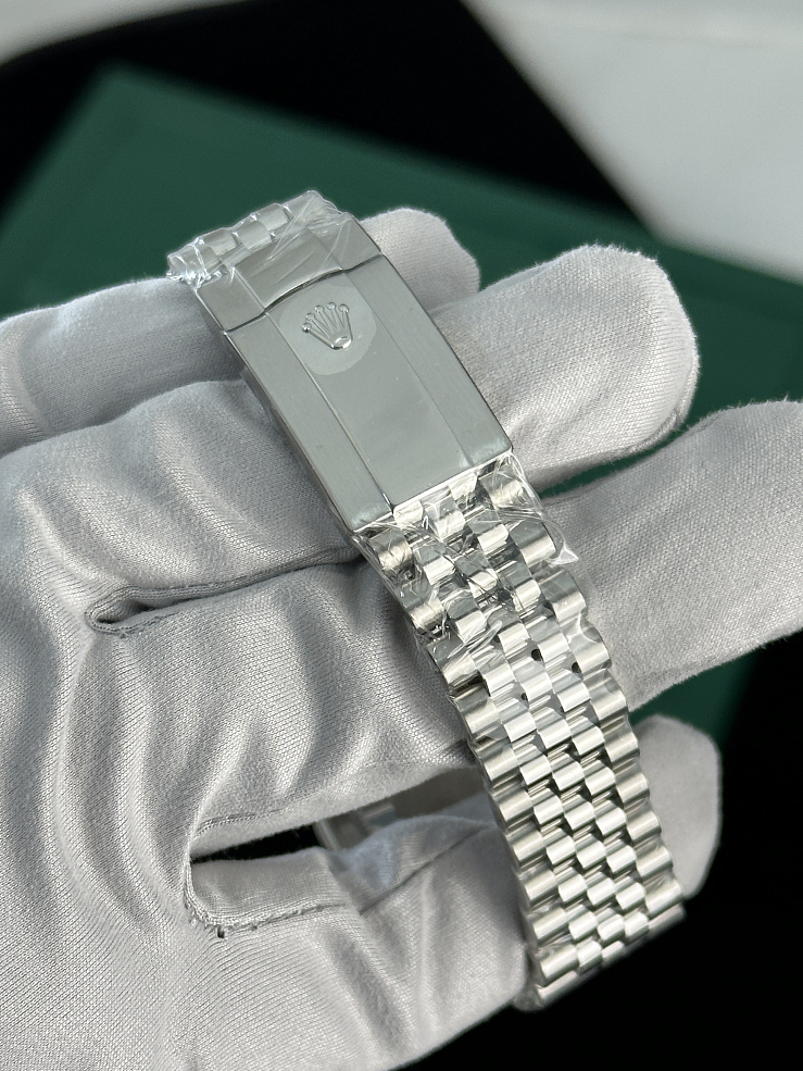 Datejust 126284rbr White MOP Diamond Jubilee 36mm Stainless Steel