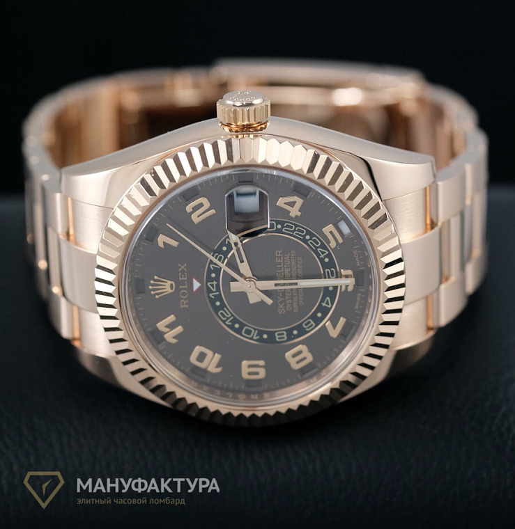Sky-Dweller Rose Gold Discontinued Chocolate Dial