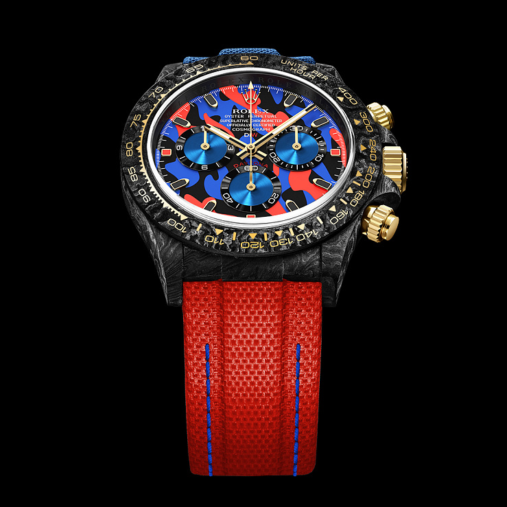 Rolex Daytona 41 Mm Military Red