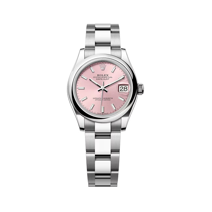 Datejust 31mm Steel Pink Dial Oyster Bracelet