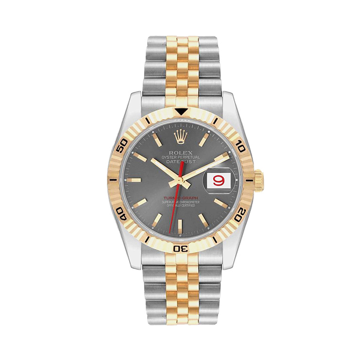 Datejust Turn-O-Graph 36mm Steel and Yellow Gold