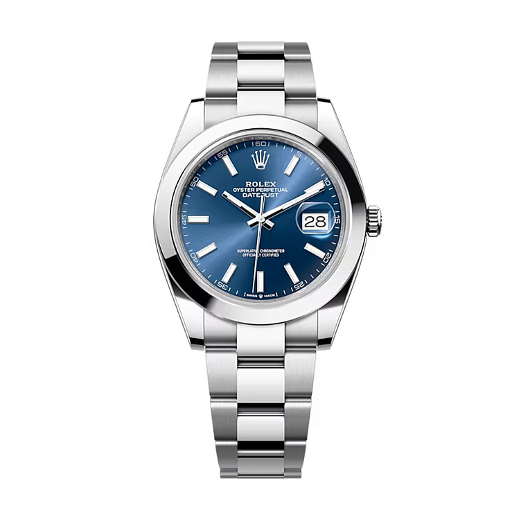 Oyster Perpetual Datejust 41 mm Blue Sticks Oyster