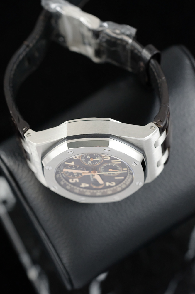 Royal Oak Offshore Chronograph Watch Brown Dial 42mm