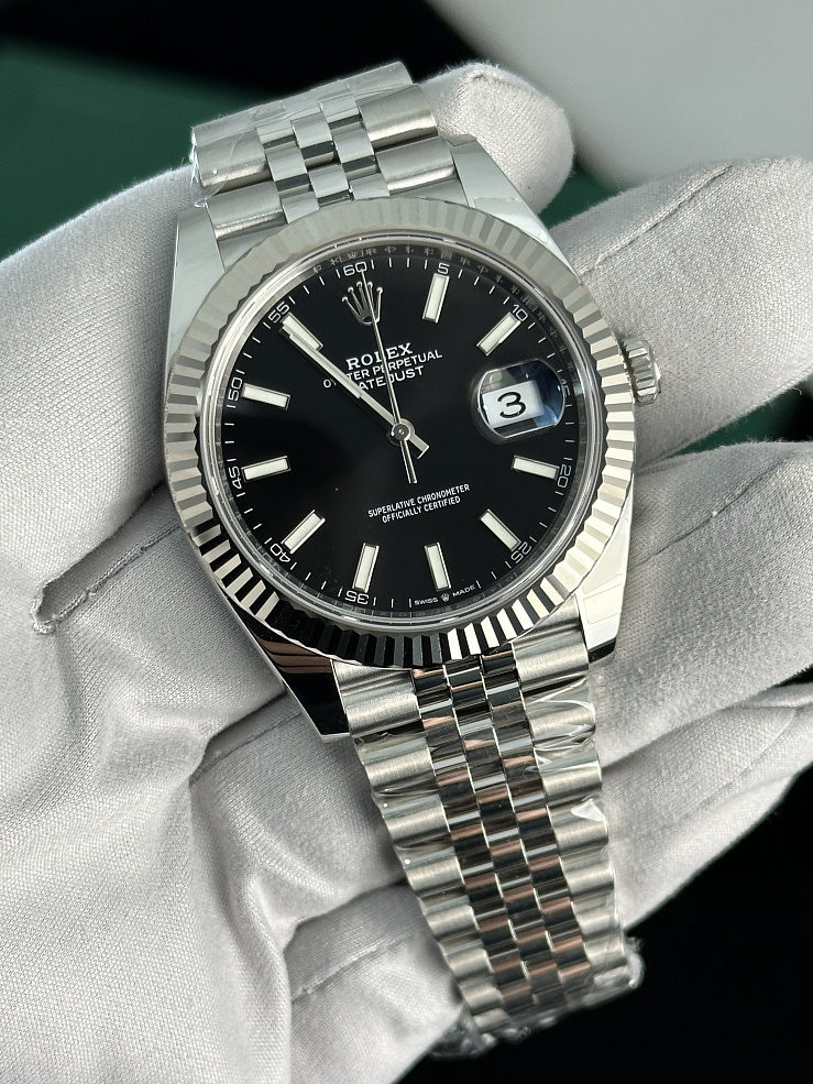 Datejust 41mm Black Dial 