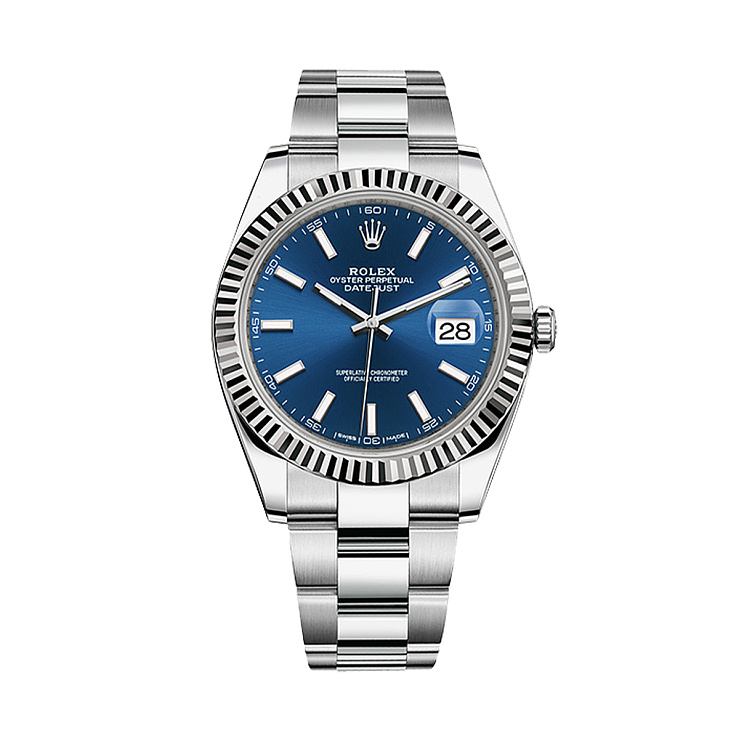 Oyster Perpetual Datejust 41mm Blue Dial