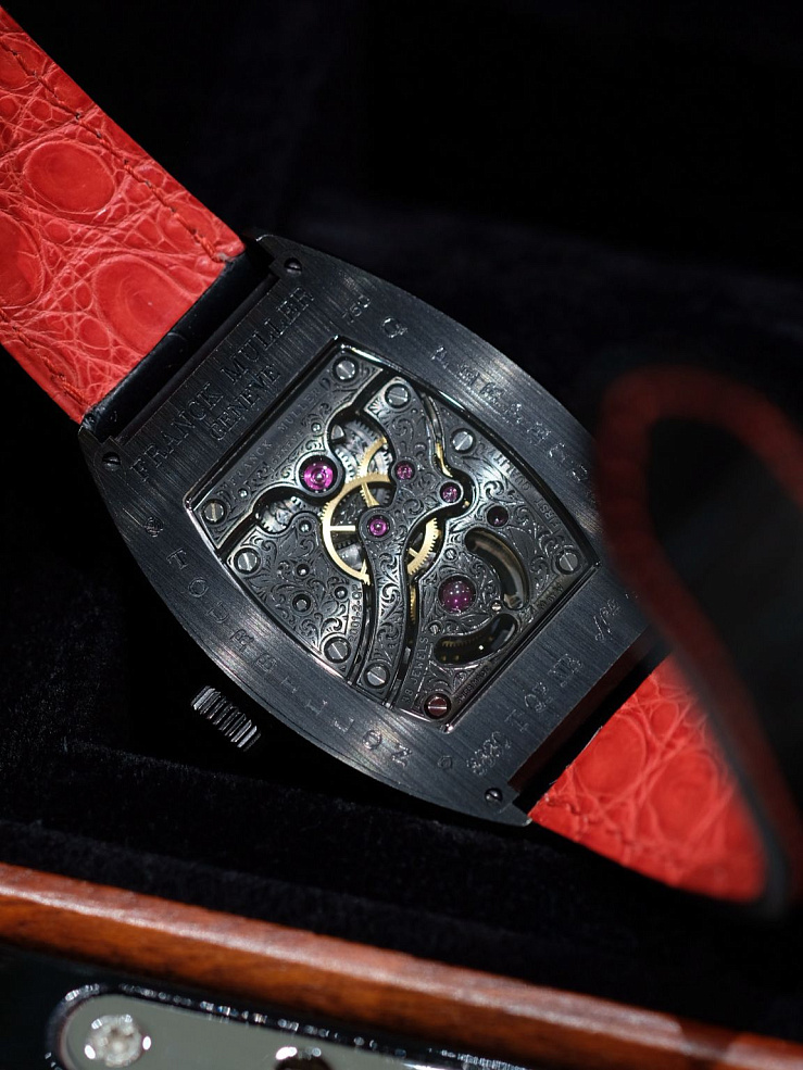 Cintree Curvex Perpetual Calendar Tourbillon White Gold PVD
