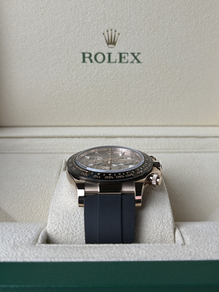 Daytona Rose Gold Sundust Baguette Dial