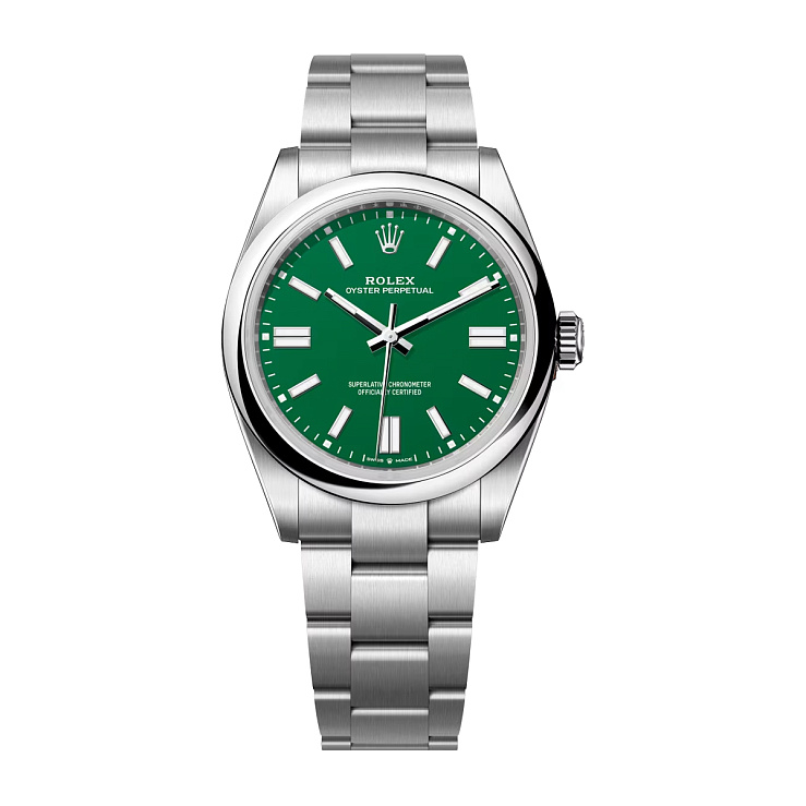 Oyster Perpetual New 41 mm Green Dial