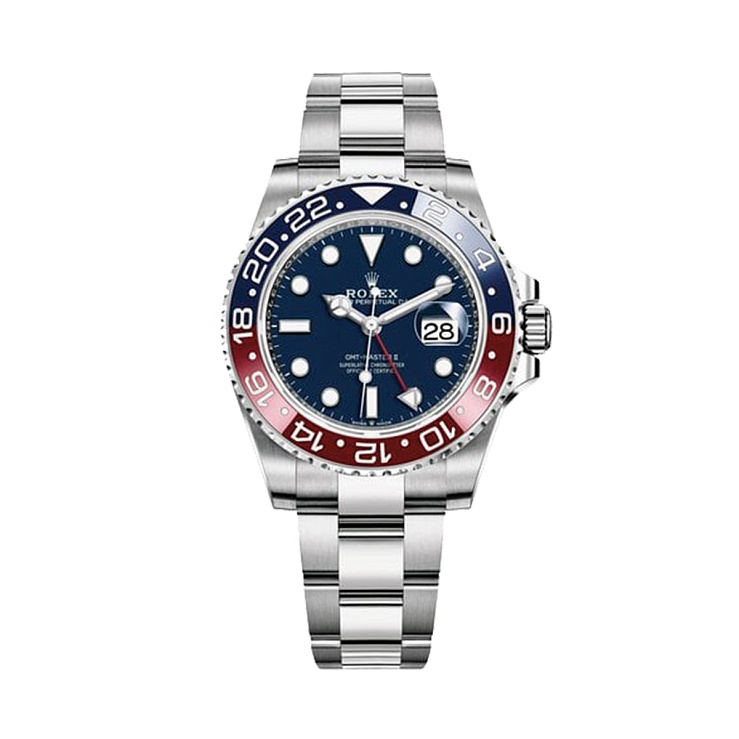 GMT Master II Pepsi White Gold