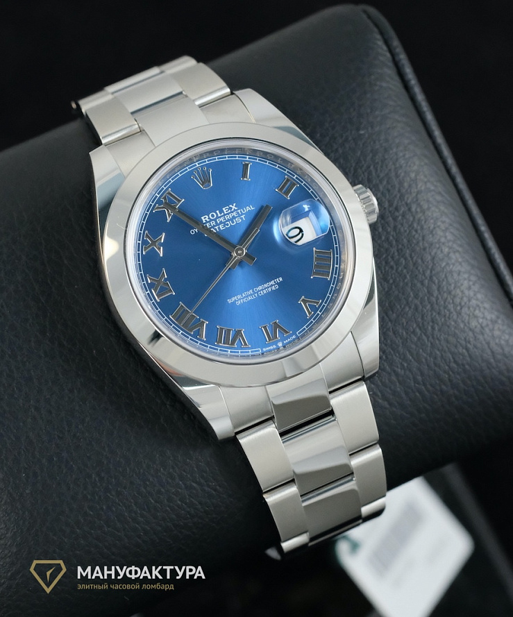 Oyster Perpetual Datejust II 41mm Blue Azzurro