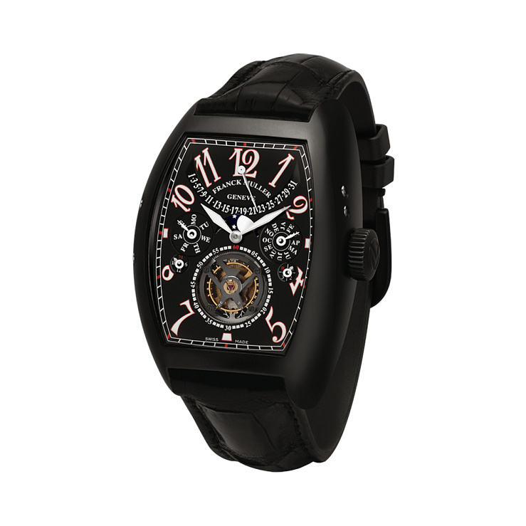 Cintree Curvex Perpetual Calendar Tourbillon White Gold PVD