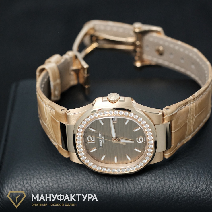 Nautilus Date Lady Rose Gold