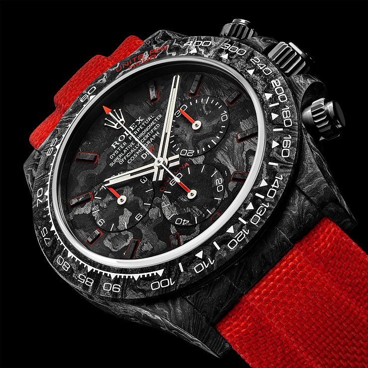 Rolex Daytona 40 Mm All Carbon Red Edition