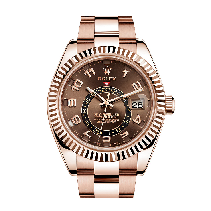 Sky-Dweller Rose Gold Discontinued Chocolate Dial