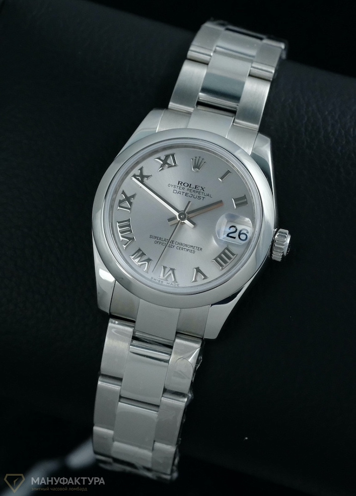 Oyster Perpetual Datejust 31mm Steel Silver Dial