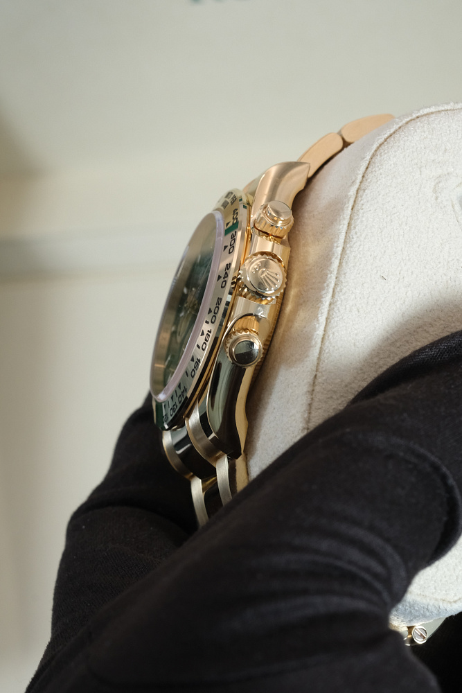 Cosmograph Daytona Yellow Gold New "John Mayer" Green Dial